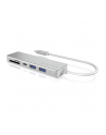 icybox HUB USB 3.0 typu C z 3 portami USB i czytnikiem  kart pamięci IB-HUB1413-CR - nr 3