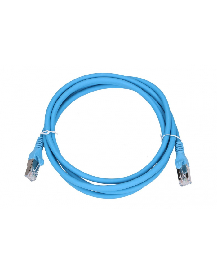 extralink Kabel sieciowy LAN Patchcord CAT.6A S/FTP 3m 10G foliowana skręcona para, miedziany główny