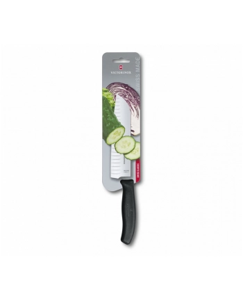 victorinox Nóż Santoku z szerokim ostrzem, 17 cm, czarny 6.8523.17B nr 2