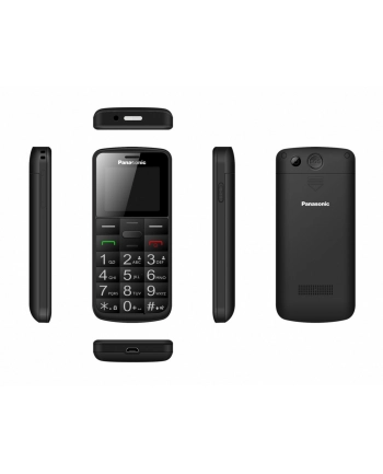 panasonic Telefon komórkowy dla seniora KX-TU110 czarny nr 1