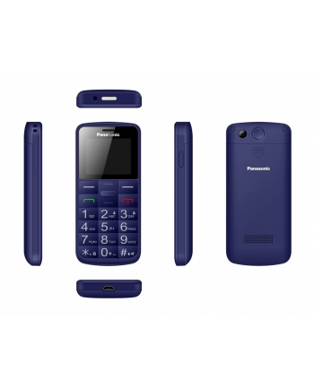 panasonic Telefon komórkowy dla seniora KX-TU110 niebieski nr 1
