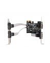 lanberg Karta PCI Express - COM 9Pin x4 + Śledzie Low Profile - nr 11