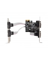 lanberg Karta PCI Express - COM 9Pin x4 + Śledzie Low Profile - nr 2