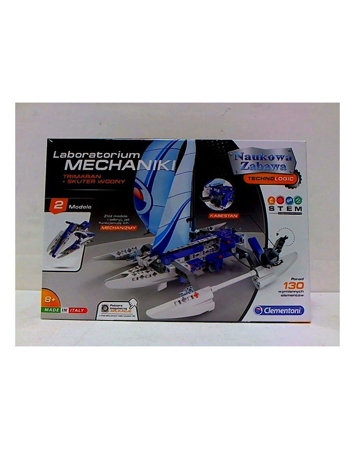 Clementoni Laboratorium machaniki trimaran i skuter wodny 50063 główny