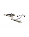 lanberg Karta PCI Express - COM 9Pin x4 + Śledzie Low Profile - nr 10