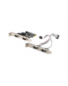 lanberg Karta PCI Express - COM 9Pin x4 + Śledzie Low Profile - nr 3