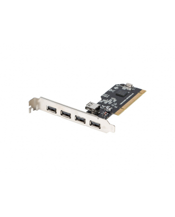 lanberg Karta PCI - USB 2.0 5-Port