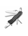 victorinox Scyzoryk Armii Szwajcarskiej OneHand ząbkowany ziel.-czar. Nylon 111mm 0.8461.MWCH - nr 1