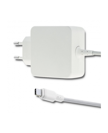 qoltec Zasilacz sieciowy 45W 20V 2.25A USB-C Biały