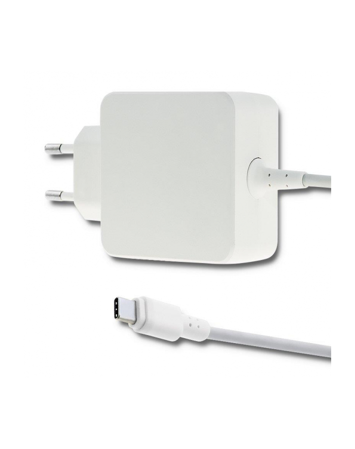 qoltec Zasilacz sieciowy 45W 20V 2.25A USB-C Biały główny