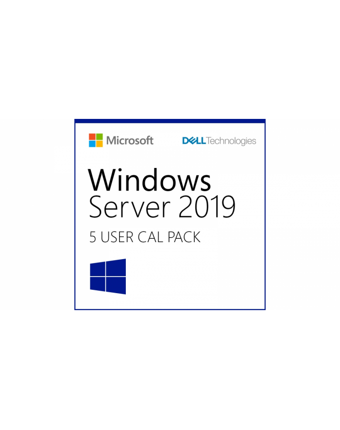 %Dell ROK Win Svr CAL 2019 User 5Clt główny