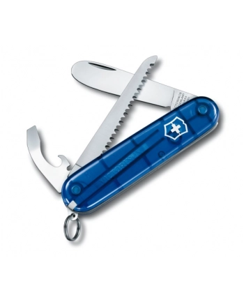 victorinox Scyzoryk Mój pierwszy, transparentny niebieski, Celidor, 84mm  0.2373.T2 nr 2