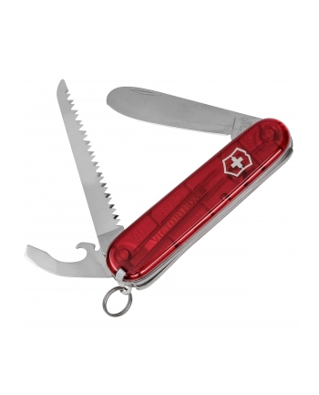 Scyzoryk My First Victorinox H, 84 mm, transparentny czerwony 0.2373.T nr 2