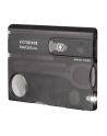 victorinox Scyzoryk SwissCard Lite z diodą, transparentny czarny 0.7333.T3 - nr 4