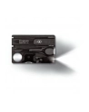 victorinox Scyzoryk SwissCard Lite z diodą, transparentny czarny 0.7333.T3 - nr 6
