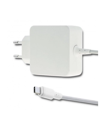 qoltec Zasilacz sieciowy 45W 20V 2.25A USB-C Biały nr 1