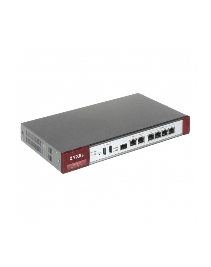 Zyxel ATP 10/100/1000, 2*WAN, 4*LAN/DMZ ports, 1*SFP, 2*USB with 1 Yr Bundle główny