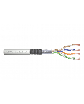 Kabel SF/UTP kat.5E linka Digitus Network AWG26/7  r. 100m