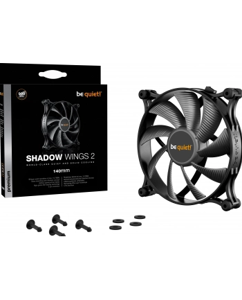 be quiet! Wentylator 140mm Shadow Wings 2 PWN BL087