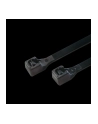 LOGILINK Zestaw opasek zaciskowych 100szt. dł. 30cm, czarne - nr 13