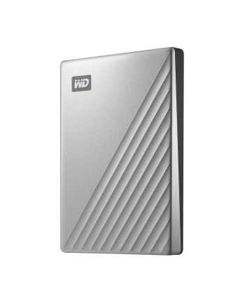 western digital Dysk zewnętrzny WD My Passport Ultra, 2.5'', 2TB, USB 3.1, srebrny