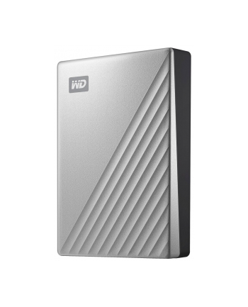 western digital Dysk zewnętrzny WD My Passport Ultra, 2.5'', 4TB, USB 3.1, srebrny