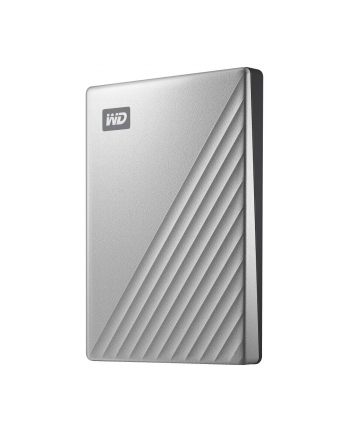 western digital Dysk zewnętrzny WD My Passport Ultra for Mac, 2.5'', 2TB, USB 3.1, srebrny