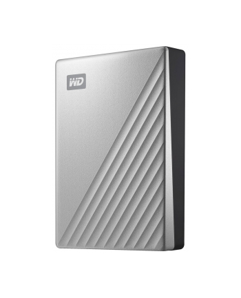 western digital Dysk zewnętrzny WD My Passport Ultra for Mac, 2.5'', 4TB, USB 3.1, srebrny