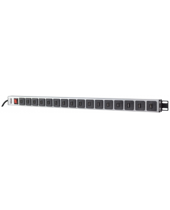 intellinet network solutions Intellinet Listwa zasilająca Rack pionowa 16x USB typ A, wyłącznik, kabel 2m