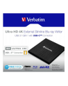 Verbatim External Slimline Blu-ray Writer USB 3.1 GEN 1 with USB-C Connection - nr 38
