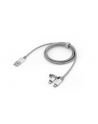 Verbatim 2in1 Lightning/Micro B Stainless Steel Cable Sync & Charge - nr 10