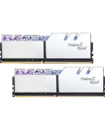 G.Skill Trident Z Royal Pamięć DDR4 16GB (2x8GB) 3200MHz CL16 1.35V XMP Srebrna