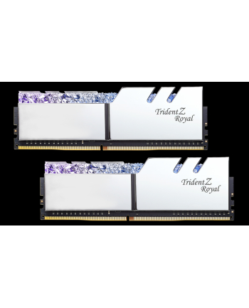 G.Skill Trident Z Royal Pamięc DDR4 32GB (2x16GB) 3200MHz CL16 1.35V XMP Srebrna