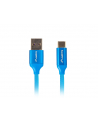 Lanberg Kabel Premium Quck Charge 3.0 ,USB-C(M)->A(M) 1m Niebieski - nr 2