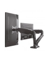 raidsonic IcyBox Uchwyt do 2 monitorów max 27'' (68 cm) z mocowaniem na biurko - nr 28