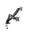 raidsonic IcyBox Uchwyt do 2 monitorów max 27'' (68 cm) z mocowaniem na biurko - nr 34