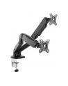 raidsonic IcyBox Uchwyt do 2 monitorów max 27'' (68 cm) z mocowaniem na biurko - nr 15