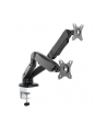 raidsonic IcyBox Uchwyt do 2 monitorów max 27'' (68 cm) z mocowaniem na biurko - nr 8