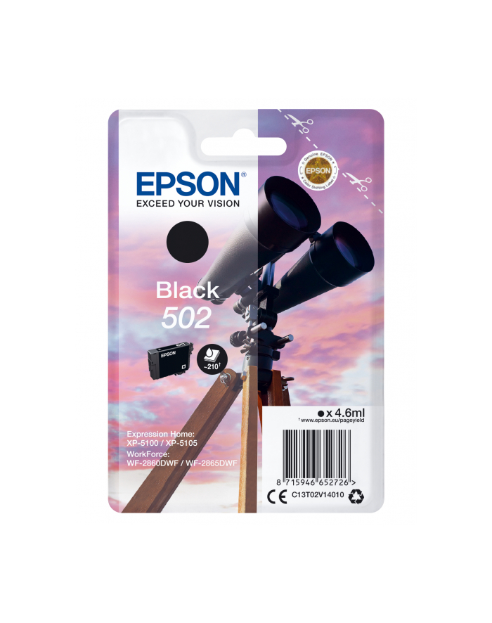 Tusz Epson Black 502 XP-5100 główny