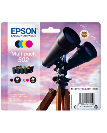 Tusz Epson CMY 3,3 ml Black 4,6 ml XP-5100