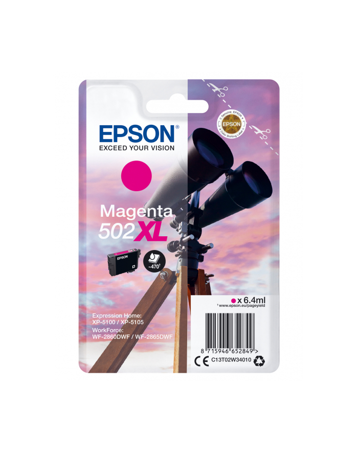 Tusz Epson Magenta 6,4 ml XP-5100 główny