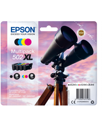 Tusz Epson CMY 6,4 ml Black 9,2 ml XP-5100 RF+AM
