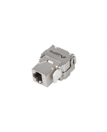 Lanberg Moduł Keystone Gniazdo Bez narzędziowy RJ45->LSA 180° FTP KAT.6