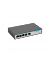 EXTRALINK KRIOS 4-port GbE Unmanaged 802.3AF/AT 150W PoE Switch + 1xRJ45 Up-Link - nr 1