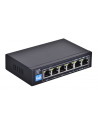 EXTRALINK KRIOS 4-port GbE Unmanaged 802.3AF/AT 150W PoE Switch + 1xRJ45 Up-Link - nr 27
