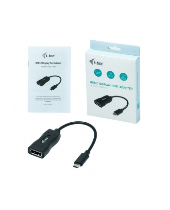 itec i-tec USB-C Display Port Adapter 4K/60 Hz 1x DP 4K Ultra HD kompatybilny z TB3