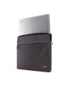 ACER PROTECTIVE SLEEVE DUAL TONE DARK GRAY WITH FRONT POCKET FOR 15.6'' - nr 17