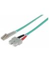 intellinet network solutions Intellinet Światłowód krosowy LC-SC duplex 2m 50/125 OM3 wielomodowy płaszcz 3mm - nr 17