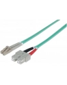 intellinet network solutions Intellinet Światłowód krosowy LC-SC duplex 2m 50/125 OM3 wielomodowy płaszcz 3mm - nr 30