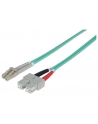 intellinet network solutions Intellinet Światłowód krosowy LC-SC duplex 2m 50/125 OM3 wielomodowy płaszcz 3mm - nr 6